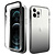 iPhone 12 Pro Max hoesje - Full body - 2 delig - Shockproof - Siliconen - TPU - Zwart