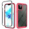 iPhone 11 Pro hoesje - Backcover - 2 delig - Schokbestendig - TPU - Roze