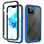 iPhone 11 Pro hoesje - Backcover - 2 delig - Schokbestendig - TPU - Donkerblauw