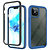 iPhone 11 Pro Max hoesje - Backcover - 2 delig - Schokbestendig - TPU - Donkerblauw