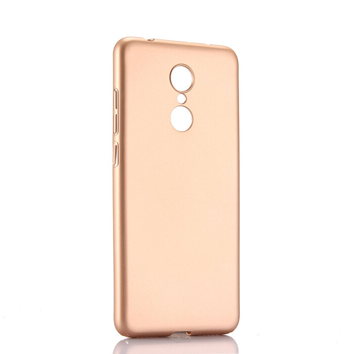 JVS Products iPhone X hoesje - Backcover - Hardcase - Extra dun - TPU - Goud