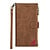 iPhone X hoesje - Bookcase - Patroon - Pasjeshouder - Portemonnee - Kunstleer - Bruin