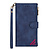 iPhone 11 hoesje - Bookcase - Patroon - Pasjeshouder - Portemonnee - Kunstleer - Blauw