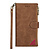 Samsung Galaxy S21 Plus hoesje - Bookcase - Patroon - Pasjeshouder - Portemonnee - Kunstleer - Bruin