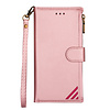 Samsung Galaxy S21 Ultra hoesje - Bookcase - Patroon - Pasjeshouder - Portemonnee - Kunstleer - Roze