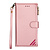 Samsung Galaxy A50 hoesje - Bookcase - Patroon - Pasjeshouder - Portemonnee - Kunstleer - Roze