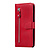 iPhone SE 2020 hoesje - Bookcase - Pasjeshouder - Portemonnee - Rits - Kunstleer - Rood