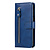 Samsung Galaxy Note 20 hoesje - Bookcase - Pasjeshouder - Portemonnee - Rits - Kunstleer - Blauw