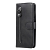 Samsung Galaxy Note 20 hoesje - Bookcase - Pasjeshouder - Portemonnee - Rits - Kunstleer - Zwart