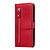 Samsung Galaxy A21S hoesje - Bookcase - Pasjeshouder - Portemonnee - Rits - Kunstleer - Rood