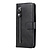 Samsung Galaxy A52 hoesje - Bookcase - Pasjeshouder - Portemonnee - Rits - Kunstleer - Zwart