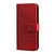 iPhone 11 hoesje - Bookcase - Pasjeshouder - Portemonnee - Bloemenprint - Kunstleer - Rood