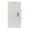 Samsung Galaxy S21 FE hoesje - Bookcase - Pasjeshouder - Portemonnee - Kunstleer - Wit