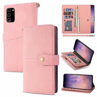 JVS Products iPhone XS Max hoesje - Bookcase - Pasjeshouder - Portemonnee - Luxe - Kunstleer - Roze