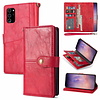 Samsung Galaxy S20 hoesje - Bookcase - Pasjeshouder - Portemonnee - Luxe - Kunstleer - Rood