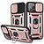 iPhone 12 Mini hoesje - Backcover - Rugged Armor - Camerabescherming - Extra valbescherming - TPU - Rose Goud