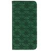 iPhone XS Max hoesje - Bookcase - Pasjeshouder - Portemonnee - Bloemenpatroon - Kunstleer - Groen