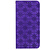 Samsung Galaxy S21 FE hoesje - Bookcase - Pasjeshouder - Portemonnee - Bloemenpatroon - Kunstleer - Paars