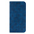 Samsung Galaxy A21S hoesje - Bookcase - Pasjeshouder - Portemonnee - Bloemenpatroon - Kunstleer - Blauw