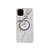 iPhone 11 hoesje - Backcover - Marmer - Telefoongrip - TPU - Wit