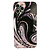 iPhone 8 hoesje - Backcover - Marmer - Marmerprint - TPU - Zwart/Wit