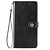 iPhone 12 Pro Max hoesje - Bookcase - Pasjeshouder - Portemonnee - Kunstleer - Zwart