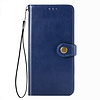 iPhone 12 Mini hoesje - Bookcase - Pasjeshouder - Portemonnee - Kunstleer - Blauw