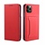 iPhone 12 Pro Max hoesje - Bookcase - Pasjeshouder - Portemonnee - Kunstleer - Rood