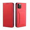 Samsung Galaxy S21 Plus hoesje - Bookcase - Pasjeshouder - Portemonnee - Kunstleer - Rood