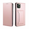 Samsung Galaxy Note 20 hoesje - Bookcase - Pasjeshouder - Portemonnee - Kunstleer - Rose Goud