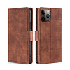 iPhone XS Max hoesje - Bookcase - Pasjeshouder - Portemonnee - Krokodil patroon - Kunstleer - Bruin
