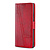 iPhone X hoesje - Bookcase - Pasjeshouder - Portemonnee - Patroon - Kunstleer - Rood