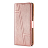 Samsung Galaxy S10 hoesje - Bookcase - Pasjeshouder - Portemonnee - Patroon - Kunstleer - Rose Goud