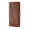 Samsung Galaxy A42 hoesje - Bookcase - Pasjeshouder - Portemonnee - Patroon - Kunstleer - Bruin
