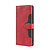 iPhone XS hoesje - Bookcase - Pasjeshouder - Portemonnee - Kunstleer - Rood