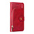 iPhone 8 hoesje - Bookcase - Koord - Pasjeshouder - Portemonnee - Rits - Kunstleer - Rood