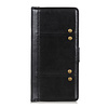 iPhone XS hoesje - Bookcase - Pasjeshouder - Portemonnee - Kunstleer - Zwart