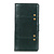 Samsung Galaxy S21 FE hoesje - Bookcase - Pasjeshouder - Portemonnee - Kunstleer - Groen