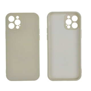 JVS Products iPhone 8 hoesje - Backcover - TPU - Gebroken Wit