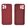 iPhone XS hoesje - Backcover - TPU - Rood