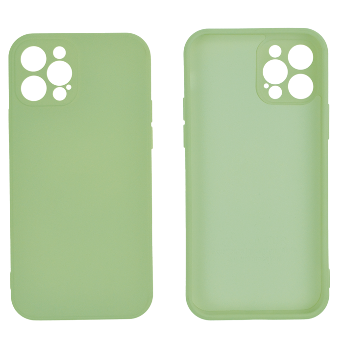 JVS Products iPhone XS Max hoesje - Backcover - TPU - Lichtgroen