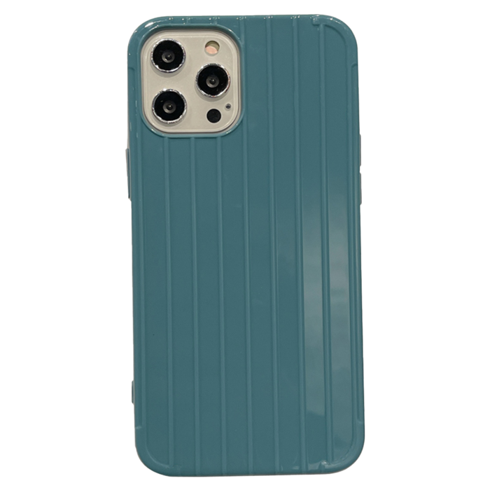 JVS Products iPhone X hoesje - Backcover - Patroon - TPU - Zeeblauw