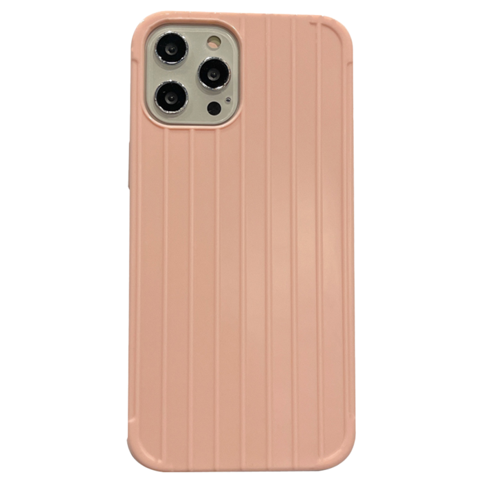 JVS Products iPhone 12 Mini hoesje - Backcover - Patroon - TPU - Lichtroze