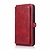 iPhone 13 Pro hoesje - Bookcase - Afneembaar 2 in 1 - Backcover - Pasjeshouder - Portemonnee - Kunstleer - Rood