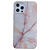 iPhone 13 hoesje - Backcover - Softcase - Marmer - Marmerprint - TPU - Beige/Wit