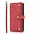 iPhone 12 Pro Max hoesje - Bookcase - Koord - Pasjeshouder - Portemonnee - Luxe - Kunstleer - Rood