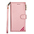 Samsung Galaxy S22 Ultra hoesje - Bookcase - Patroon - Pasjeshouder - Portemonnee - Kunstleer - Roze