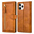 Samsung Galaxy S22 Plus hoesje - Bookcase - Pasjeshouder - Portemonnee - Rits - Kunstleer - Lichtbruin