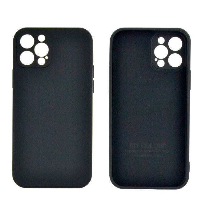 JVS Products Samsung Galaxy S22 Ultra hoesje - Backcover - TPU - Zwart