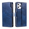 Samsung Galaxy S22 Plus hoesje - Bookcase - Pasjeshouder - Portemonnee - Luxe - Kunstleer - Blauw